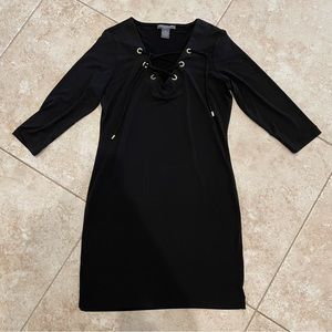 Stretch LBD “little black dress” 3/4 sleeve